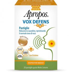 Apropos - Vox Defens Pro Miele e Limone Confezione 20 Pastiglie