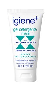 Igiene + - Gel Igienizzante Mani Antibatterico Confezione 80 Ml 