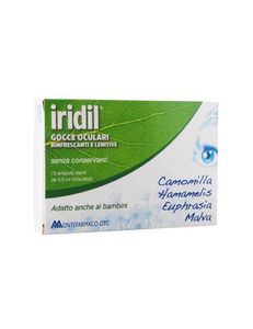 Iridil - Gocce Oculari Confezione 10 Ampolle Monodosi 