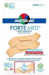 Master Aid - Forte Med Cerotti Assortiti Confezione 20 Pezzi 