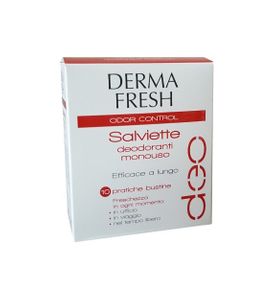 Dermafresh - Odor Control Salviette Confezione 10 Pezzi 